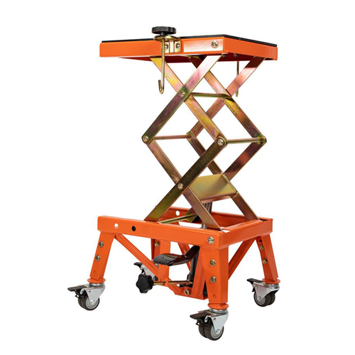 Hydraulic Motorcycle Lift with Wheels